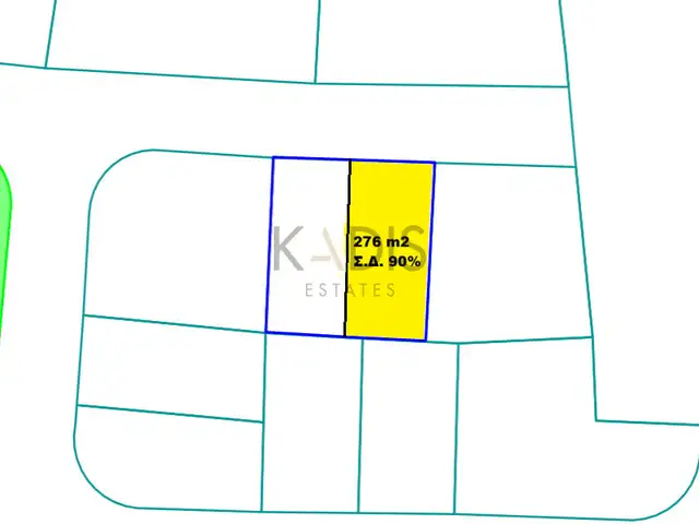 Residential Plot 276 m², Επαρχία Λευκωσίας — Καλλιθέα