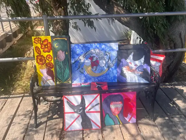 Paintings, Larnaca — Larnaka - Finikoudes