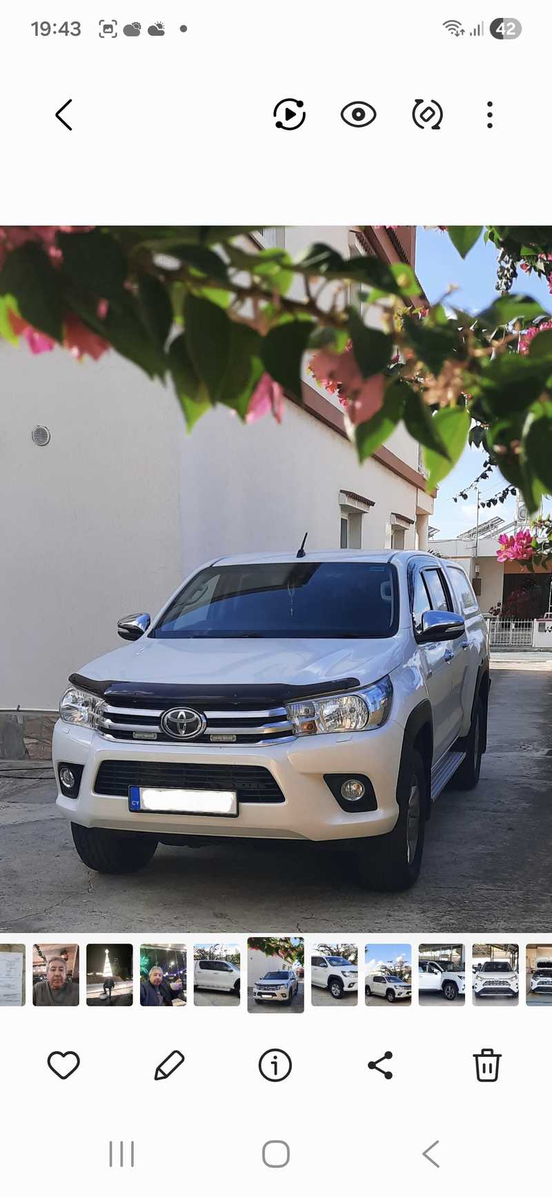 Toyota Hilux 2,4L 2017