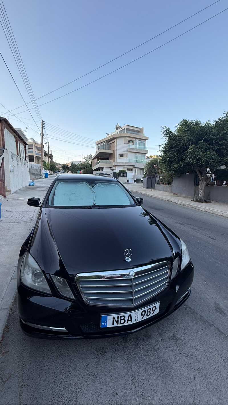 2012 Mercedes-Benz E-Class 2,2L 2012 Cyprus
