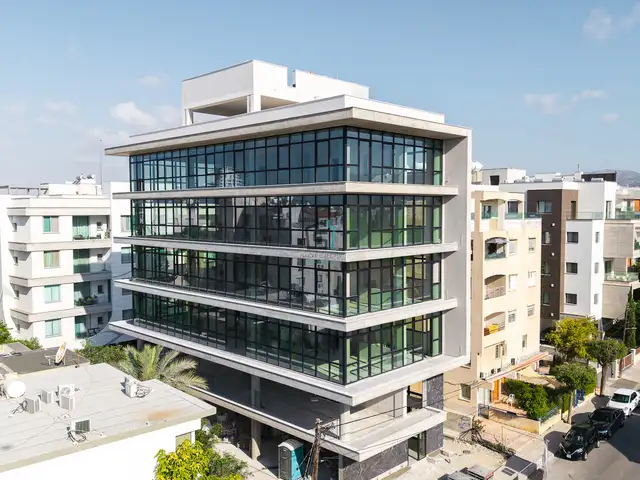 Brand new commercial building - 1934 sqm - potamos germasogeia, Limassol — Germasogeia Tourist Area
