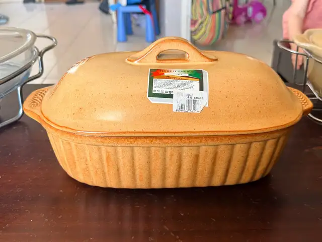 Italian terracotta casserole dish with lid de silva terre d umbrie, Επαρχία Λεμεσού — Λεμεσός - Άγιος Ιωάννης