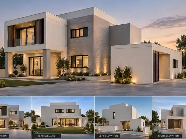4-bedroom detached house for sale, Nicosia — Geri