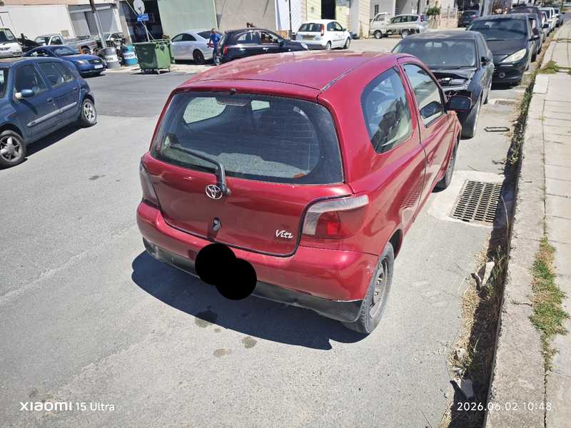 2002 Toyota Yaris 1,0L 2002 Cyprus