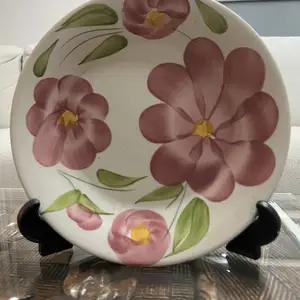 Vintage 1995 hand painted decorative plates made in italy fast sale, Nicosia — Lakatameia - Archangelos-Anthoupoli