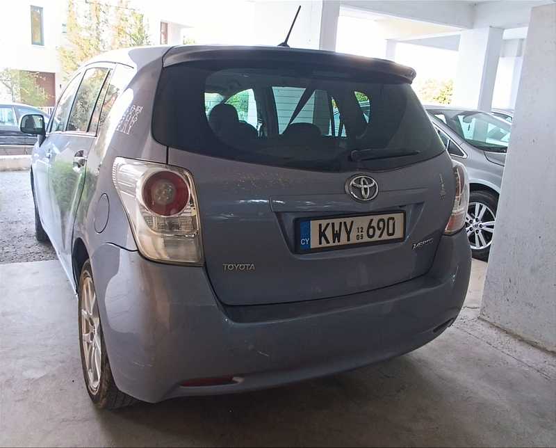2009 Toyota Verso 1,6L 2009 Cyprus