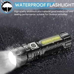 Rechargeable LED Flashlight High Lumens, 90000 Lumens Tactical Flashlights, P70., Επαρχία Λάρνακας — Αραδίππου - Απόστολος Λουκάς
