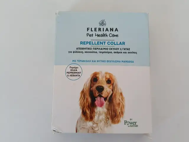 Cat and dog tick repellent collar, Nicosia — Lakatameia - Archangelos-Anthoupoli