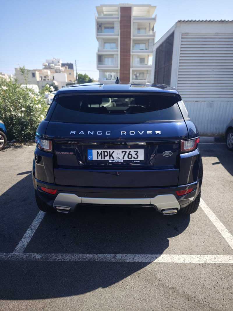2016 Land Rover Range Rover Evoque 2,0L 2016 Cyprus