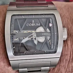 Exhibition piece serial number e 001 / 500 of the corum ti-bridge power reserve, Famagusta — Agia Napa