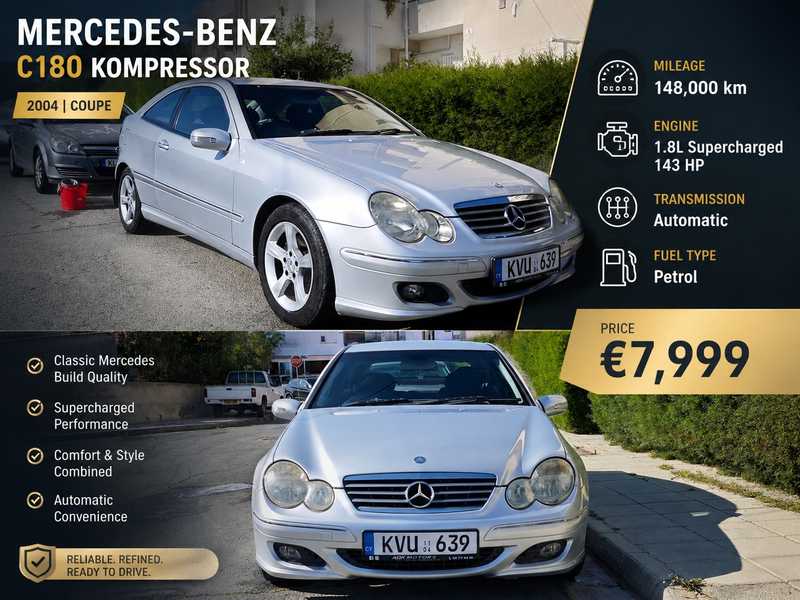 Mercedes-Benz CLK-Class 1,8L 2004