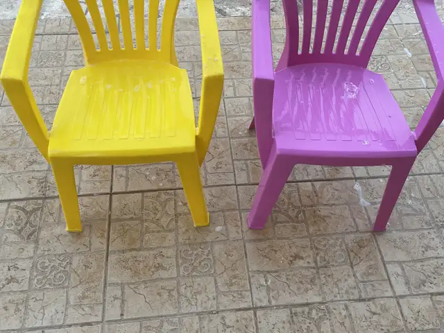 Child chairs, Larnaca — Larnaka - Finikoudes