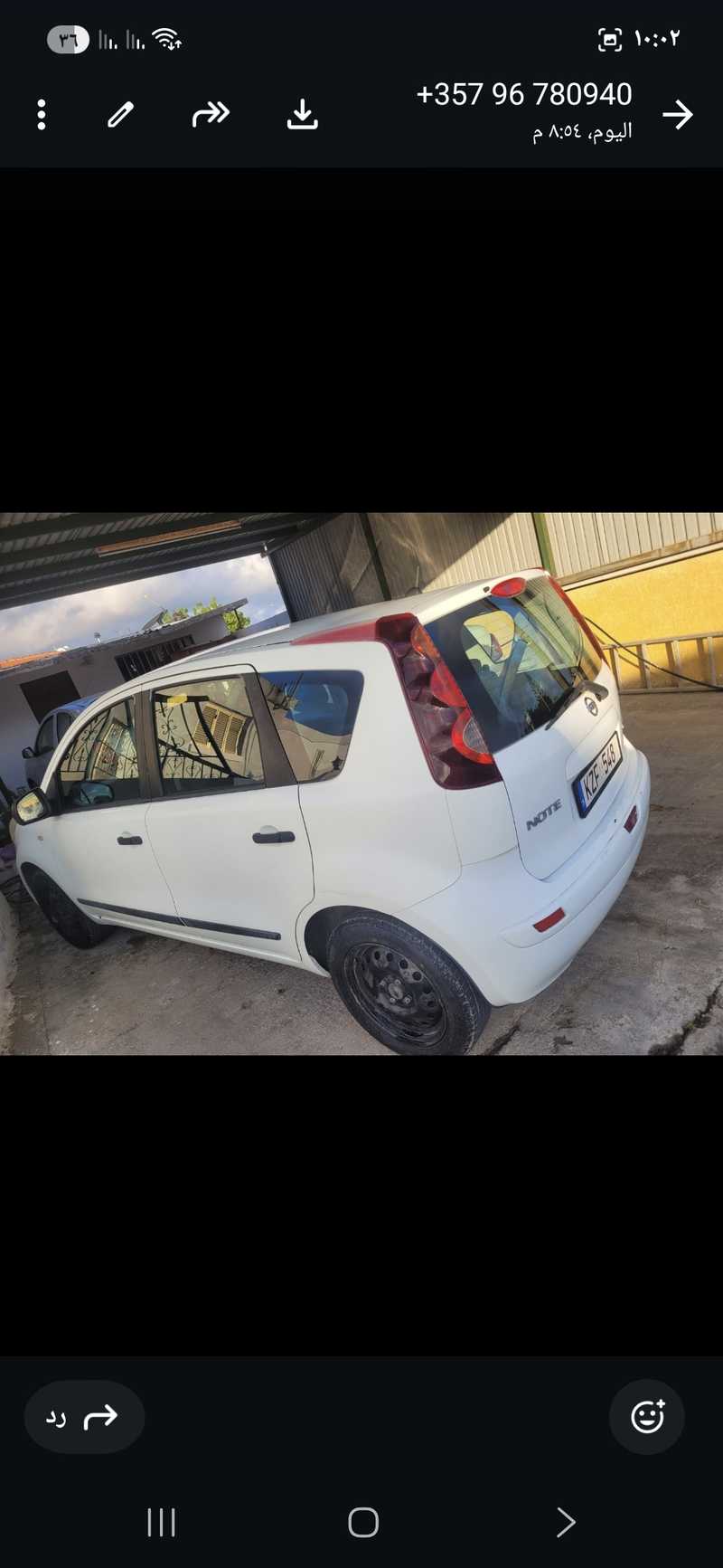2011 Nissan Note 1,4L 2011 Cyprus