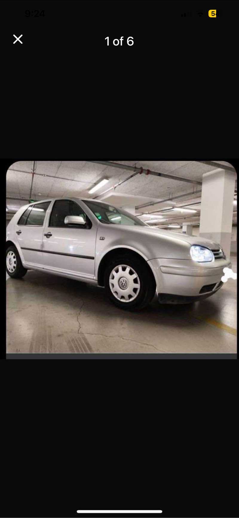 Volkswagen Golf 6,1L 2001