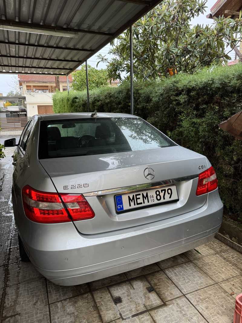 2010 Mercedes-Benz E-Class 2,2L 2010 Cyprus