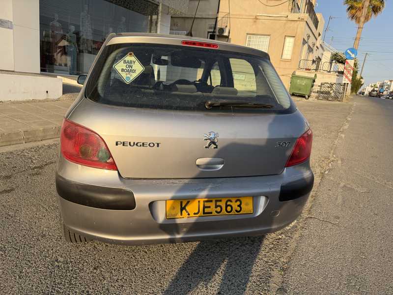 2004 Peugeot 307 1,6L 2004 Cyprus