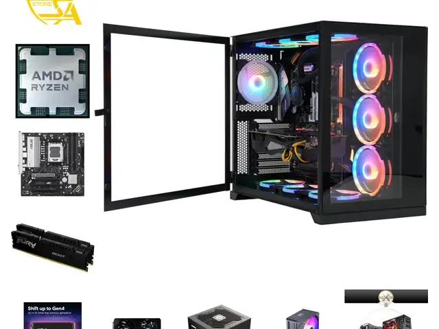 Custom gaming pc ryzen 7 7700 rtx 5060 ti 32gb ddr5 1tb nvme, Επαρχία Λευκωσίας — Λακατάμεια - Αγία Παρασκευή