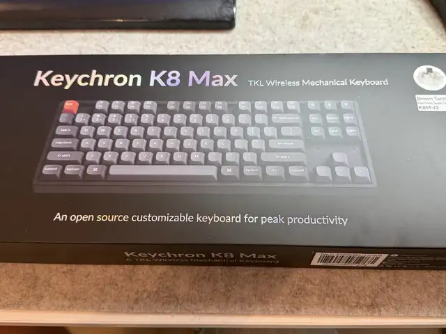 Keychron K8 Max Wireless Mechanical Keyboard Brown Switches / RGB / Hot-Swap, Limassol — Agios Konstantinos