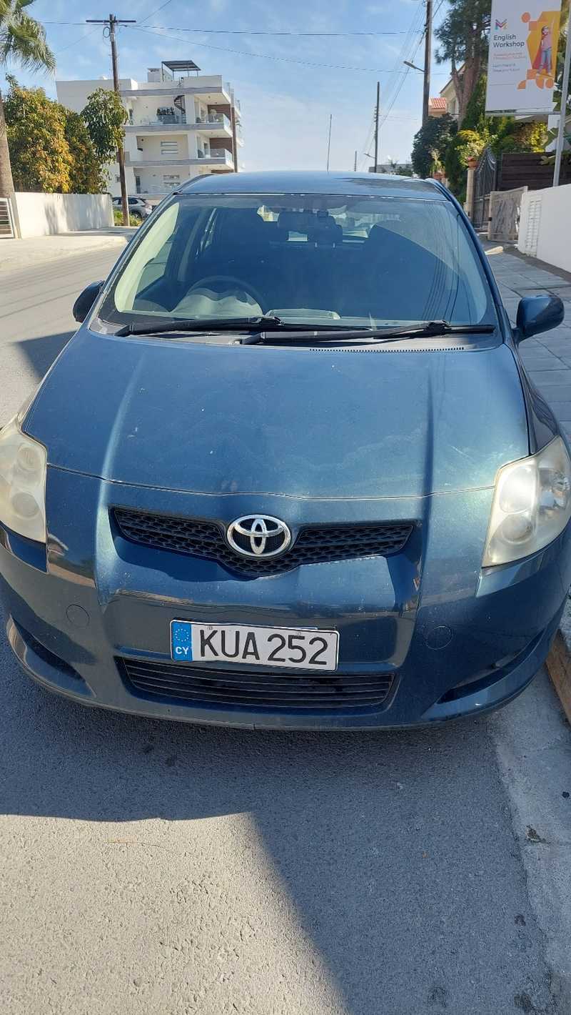 2008 Toyota Auris 1,6L 2008 Cyprus
