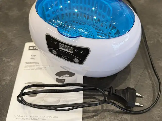 Ultrasonic cleaner jp-890 - professional jewelry & glasses cleaning at home, Limassol — Germasogeia Tourist Area