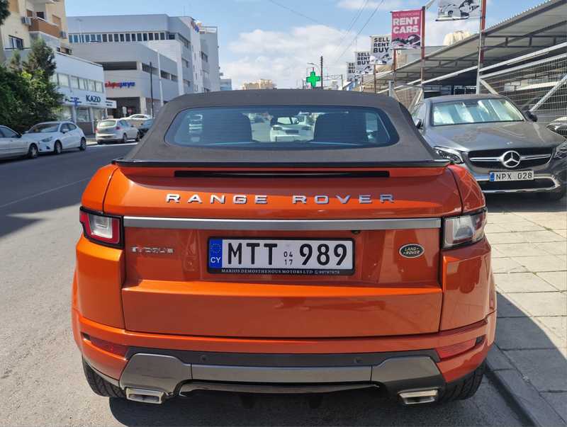 2017 Land Rover Range Rover Evoque 2,0L 2017 Cyprus