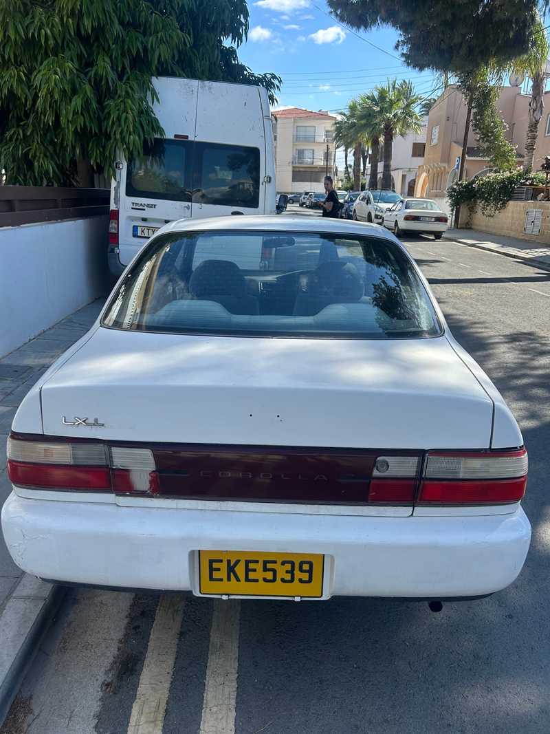 1993 Toyota Corolla 1,3L 1993 Cyprus