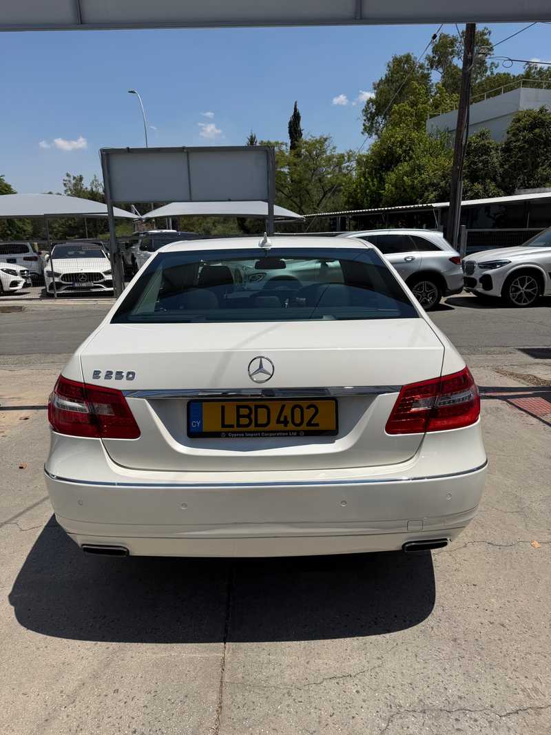 2012 Mercedes-Benz E-Class 2,0L 2012 Cyprus