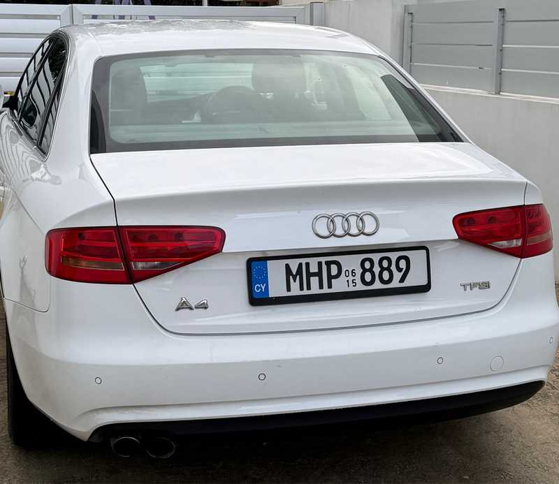 2015 Audi A4 1,8L 2015 Cyprus