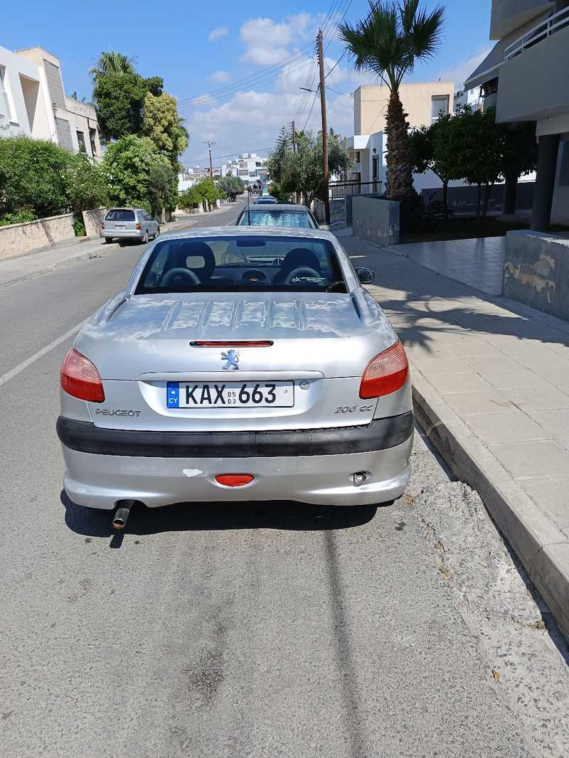 2002 Peugeot 206 1,6L 2002 Cyprus