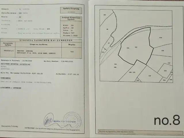 Residential Field 9840 m², Limassol — Pachna