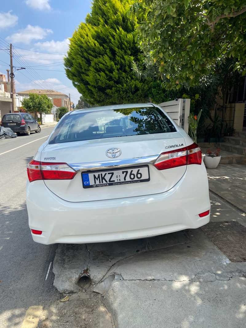 2016 Toyota Corolla 1,6L 2016 Cyprus