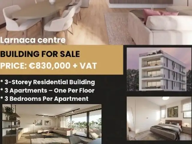 3 floors residential building, Larnaca — Larnaka - Sotiros