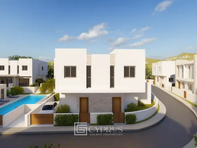 3-bedroom semi-detached for sale, Επαρχία Πάφου — Πέγεια