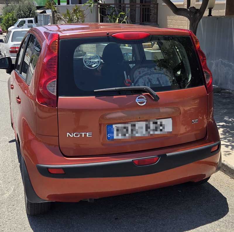 2006 Nissan Note 1,6L 2006 Cyprus