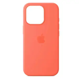 Back case silicone iphone 15 pro orange, Limassol — Limassol - Agios Nicolaos