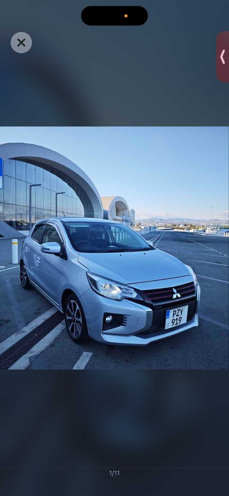 Mitsubishi Mirage 1,2L 2021