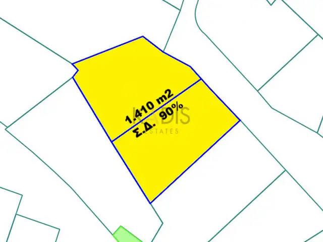 Residential Plot 1410 m², Επαρχία Λευκωσίας — Τσέρι