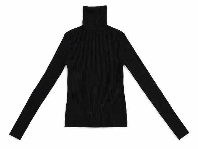 Zara black ribbed turtleneck top, size m, Επαρχία Πάφου — Paphos - Άγιος Θεόδωρος
