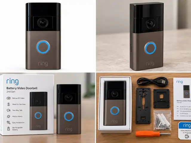 Ring battery video doorbell 2nd gen καινούργιο ανοιχτό κουτί, Nicosia — Lakatameia - Agios Nikolaos