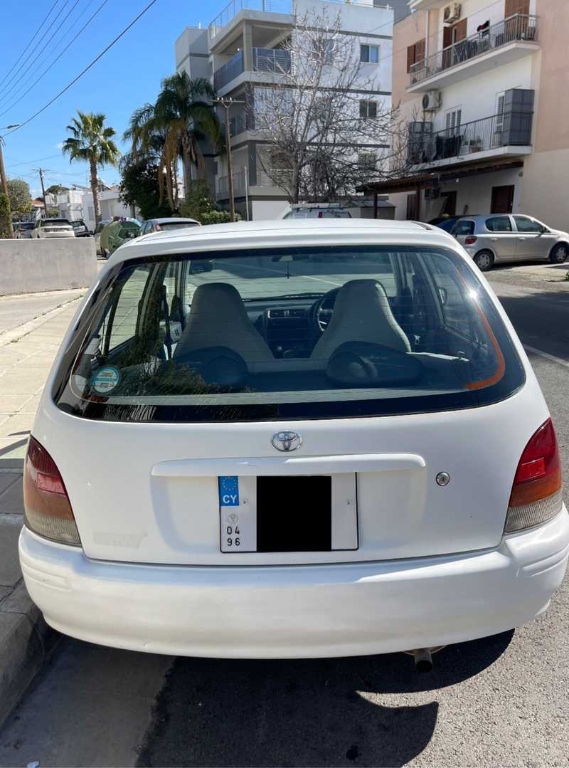 1998 Toyota Starlet 1,3L 1998 Cyprus