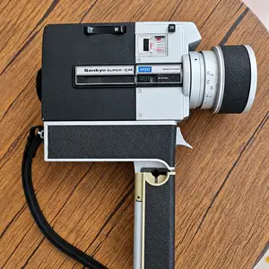 Vintage sankyo super-cm super 8 movie camera-working motor & power zoom, Nicosia — Lakatameia - Agia Paraskevi