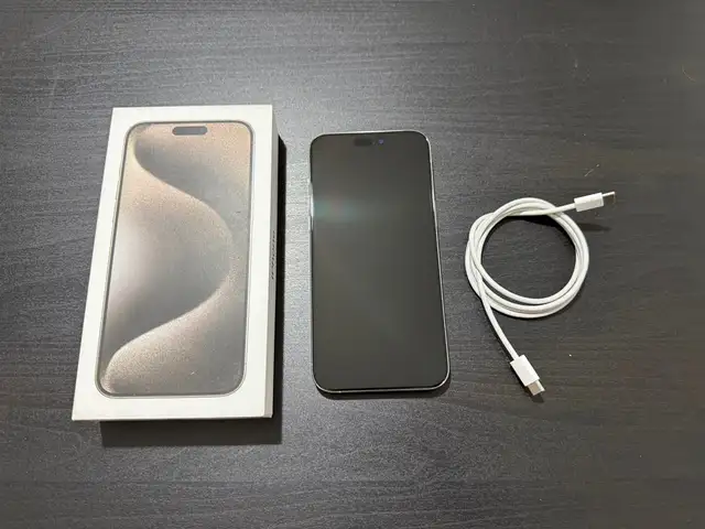 Iphone 15 pro max 256gb natural titanium, Nicosia — Nicosia - Lykabittos