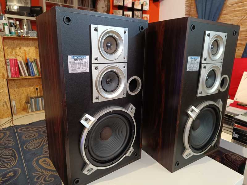 Floor Speakers Pioneer Cs 55 Speakers Pioneer Cs-787 Pair Of