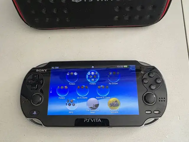 Sony ps vita oled modded console with games, Larnaca — Larnaka - Sotiros