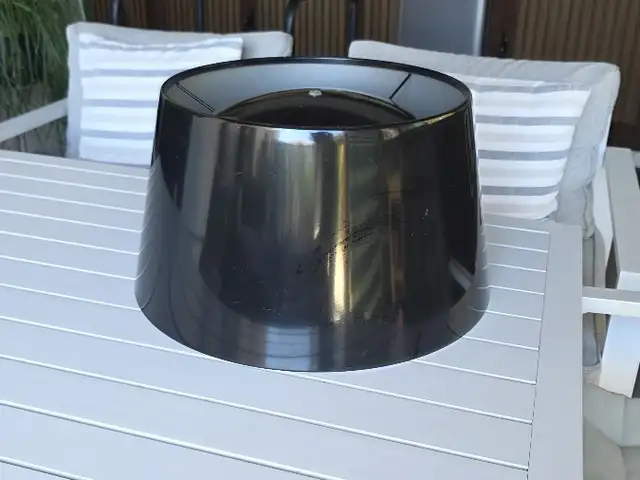 Vintage IKEA KULLA Pendant Lamp Shade Glossy Black, Limassol — Agios Tychon Tourist Area