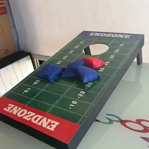New toss and score football beanbag desktop game cornhole single red blue w/4bag, Επαρχία Πάφου — Paphos - Άγιος Θεόδωρος