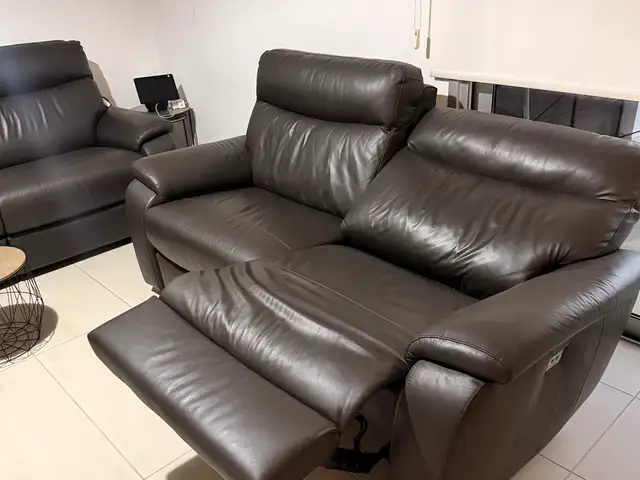 Electric reclining double sofas x2, Limassol — Limassol - Kapsalos