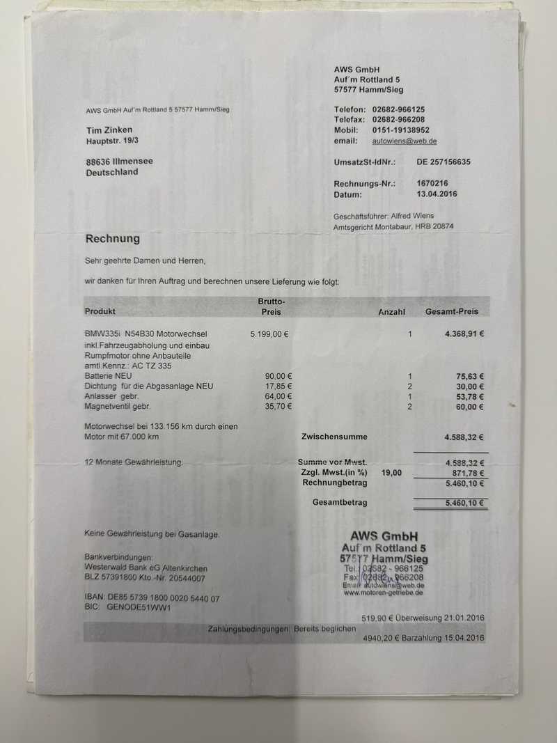 2009 BMW 3-Series 3,0L 2009 Cyprus
