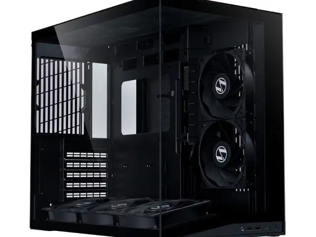 Lian li o11d mini v2 flow black atx pc gaming case with 5 preinstalled, Επαρχία Λευκωσίας — Λακατάμεια - Αγία Παρασκευή