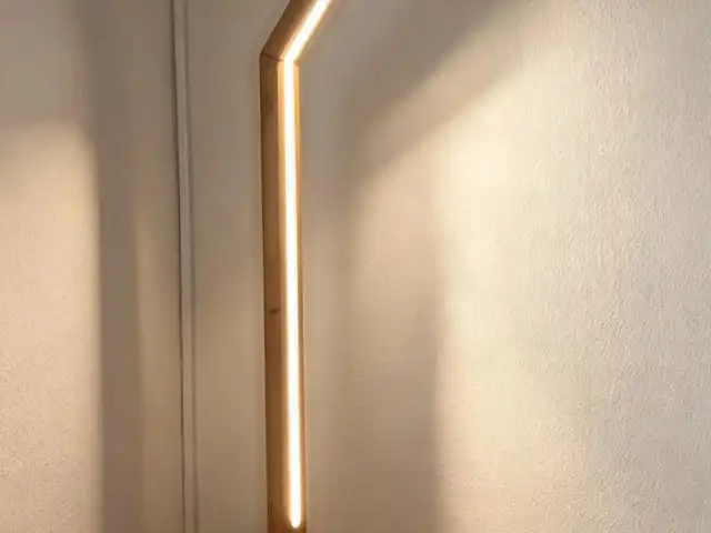 Solid wood stand led light, Limassol — Limassol - Agios Nicolaos
